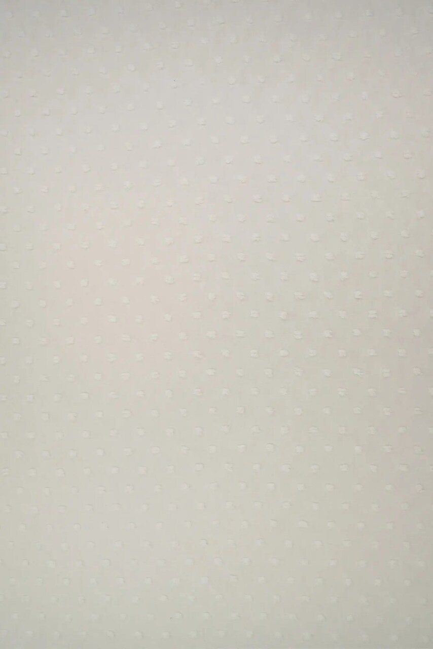 1 Yard Lightweight Swiss Dot Chiffon Fabric Solid Woven Sheer Drapery 57/58" Width